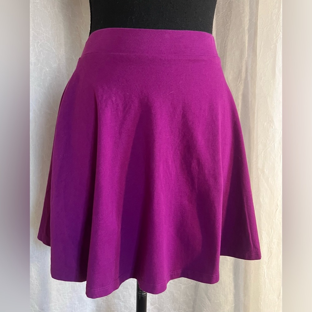 PINK mini A-line skirt